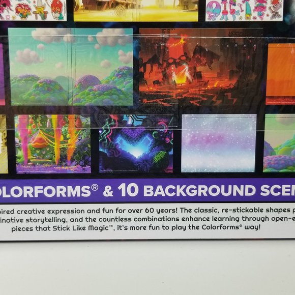 Trolls Sticker story adventure re-stickable stickers and scenes - Picture 5 of 6